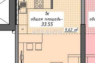 1-кімнатна квартира за адресою Курортний пров. (площа 33,6 м²) - Atlanta.ua - фото 10