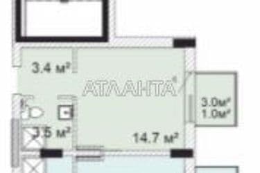 1-room apartment apartment by the address st. Bocharova gen (area 23,5 m²) - Atlanta.ua - photo 20