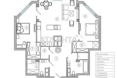 2-кімнатна квартира за адресою Фонтанська дор. (площа 114,3 м²) - Atlanta.ua - фото 28