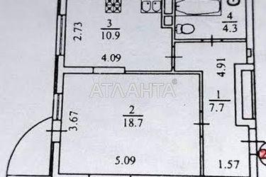 1-кімнатна квартира за адресою вул. Ломоносова (площа 40 м²) - Atlanta.ua - фото 28