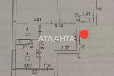 2-кімнатна квартира за адресою вул. Сім`ї Кульженків (площа 61,5 м²) - Atlanta.ua - фото 26