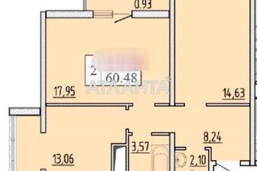 2-кімнатна квартира за адресою вул. Перлинна (площа 60,5 м²) - Atlanta.ua - фото 21