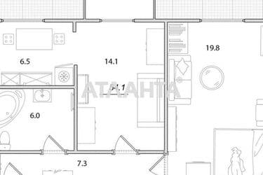 2-rooms apartment apartment by the address st. Bolshaya arnautskaya Chkalova (area 54,1 m²) - Atlanta.ua - photo 21