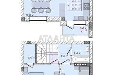 2-rooms apartment apartment by the address st. Vozrozhdenie (area 66 m²) - Atlanta.ua - photo 7