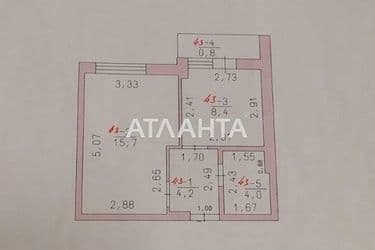 1-кімнатна квартира за адресою вул. Торгова (площа 33 м²) - Atlanta.ua - фото 14