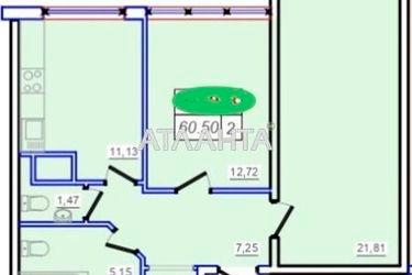 2-кімнатна квартира за адресою вул. Перлинна (площа 61 м²) - Atlanta.ua - фото 20