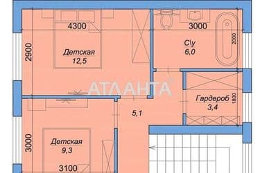 3-кімнатна квартира за адресою вул. Фруктова (площа 119 м²) - Atlanta.ua - фото 23