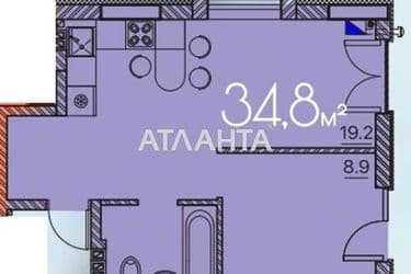 1-кімнатна квартира за адресою Люстдорфська дор. (площа 34,8 м²) - Atlanta.ua - фото 10