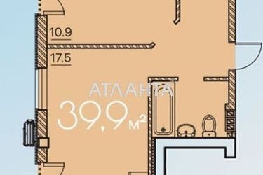 1-кімнатна квартира за адресою Люстдорфська дор. (площа 39,9 м²) - Atlanta.ua - фото 10