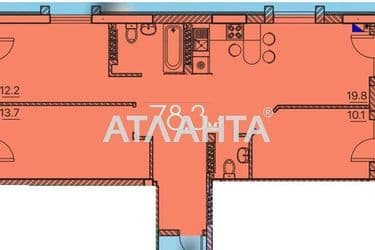 3-кімнатна квартира за адресою Люстдорфська дор. (площа 78,3 м²) - Atlanta.ua - фото 10