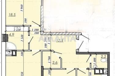 Багатокімнатна квартира за адресою Овідіопольська дор. (площа 90 м²) - Atlanta.ua - фото 9