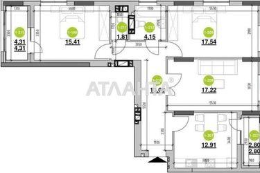 3-комнатная квартира по адресу ул. Рудненська (площадь 95 м²) - Atlanta.ua - фото 16