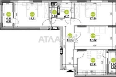 3-кімнатна квартира за адресою вул. Рудненська (площа 95 м²) - Atlanta.ua - фото 11