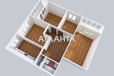 4+-rooms apartment apartment by the address st. Chervonoy Kaliny pr (area 81,1 m²) - Atlanta.ua - photo 29