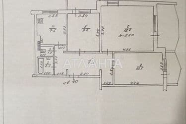 3-rooms apartment apartment by the address st. Zholio kyuri (area 74 m²) - Atlanta.ua - photo 62