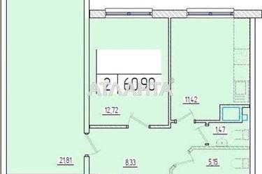 2-комнатная квартира по адресу ул. Жемчужная (площадь 60,5 м²) - Atlanta.ua - фото 36