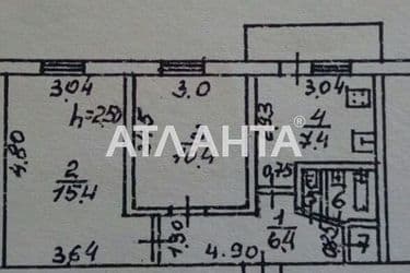 2-кімнатна квартира за адресою вул. Ойстраха Давида (площа 47 м²) - Atlanta.ua - фото 19