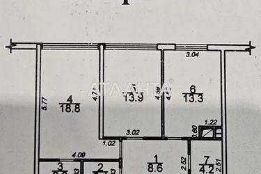 2-кімнатна квартира за адресою вул. Сахарова (площа 64 м²) - Atlanta.ua - фото 18