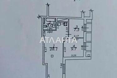 2-rooms apartment apartment by the address st. Grecheskaya (area 50 m²) - Atlanta.ua - photo 34