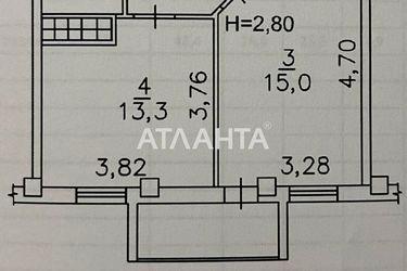 1-room apartment apartment by the address st. Novoselov (area 43 m²) - Atlanta.ua - photo 11