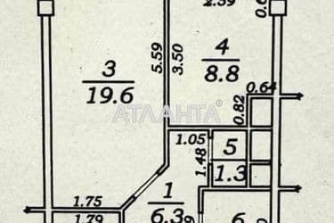 1-кімнатна квартира за адресою вул. Перлинна (площа 44 м²) - Atlanta.ua - фото 11