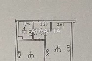 1-кімнатна квартира за адресою вул. Марсельська (площа 45,5 м²) - Atlanta.ua - фото 15