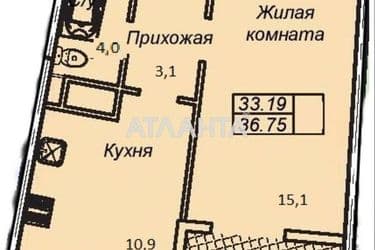 1-кімнатна квартира за адресою вул. Генуезька (площа 37 м²) - Atlanta.ua - фото 22