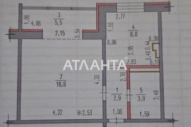 1-room apartment apartment by the address st. Raduzhnyy m n (area 38,9 m²) - Atlanta.ua - photo 29