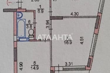 2-кімнатна квартира за адресою вул. Дубищанська (площа 65 м²) - Atlanta.ua - фото 19