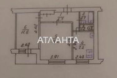 2-комнатная квартира по адресу Юности просп. (площадь 46,5 м²) - Atlanta.ua - фото 20