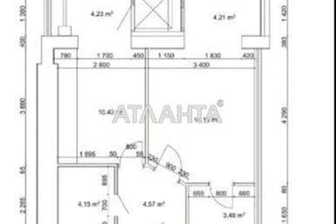 1-кімнатна квартира за адресою вул. Немирівське шосе (площа 46 м²) - Atlanta.ua - фото 12