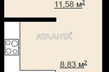 1-кімнатна квартира за адресою вул. Руфа Ю. (Некрасова) (площа 29,5 м²) - Atlanta.ua - фото 11