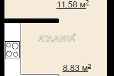 1-кімнатна квартира за адресою вул. Руфа Ю. (Некрасова) (площа 29,5 м²) - Atlanta.ua - фото 11