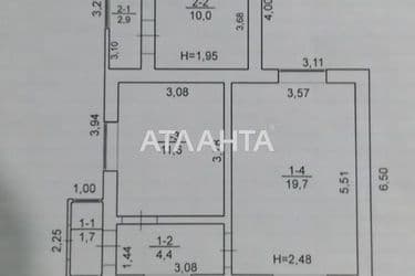 Будинок за адресою вул. Лиманна 1-а (площа 51 м²) - Atlanta.ua - фото 29