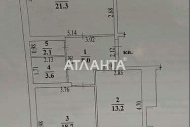 2-комнатная квартира по адресу Небесной Сотни пр. (площадь 72 м²) - Atlanta.ua - фото 46