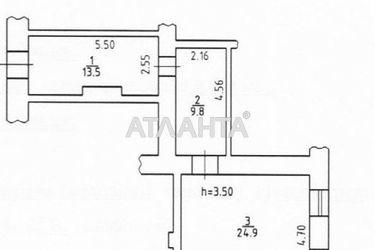 1-кімнатна квартира за адресою вул. Пастера (площа 48,2 м²) - Atlanta.ua - фото 12