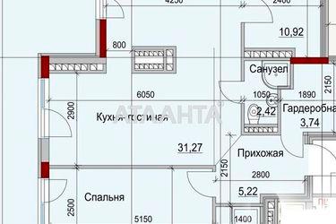 2-кімнатна квартира за адресою вул. Дачна (площа 93,8 м²) - Atlanta.ua - фото 9