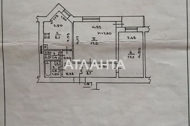 2-кімнатна квартира за адресою вул. Ядова Сергія (площа 51 м²) - Atlanta.ua - фото 36