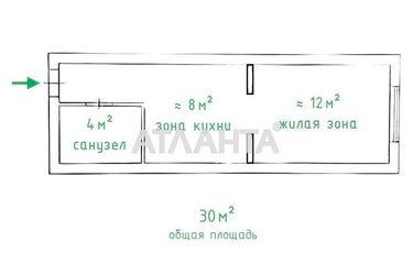 1-кімнатна квартира за адресою вул. Боровського Миколи (площа 30 м²) - Atlanta.ua - фото 13