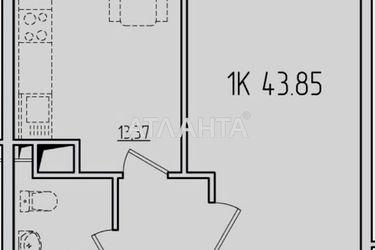 1-кімнатна квартира за адресою вул. Сахарова (площа 44 м²) - Atlanta.ua - фото 20