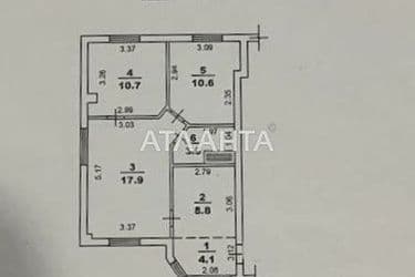 3-кімнатна квартира за адресою вул. Дюківська (площа 55,6 м²) - Atlanta.ua - фото 44