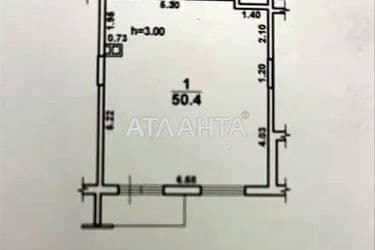 1-комнатная квартира по адресу Маячный пер. (площадь 50 м²) - Atlanta.ua - фото 12