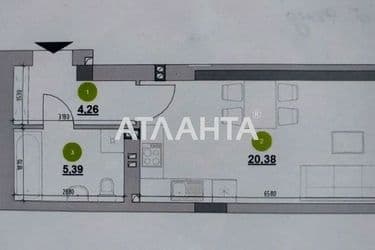 1-room apartment apartment by the address st. Rudnenska (area 30,3 m²) - Atlanta.ua - photo 20