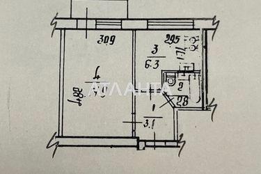 1-комнатная квартира по адресу ул. Заболотного (площадь 28 м²) - Atlanta.ua - фото 33