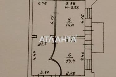 3-rooms apartment apartment by the address st. Novoselskogo Ostrovidova (area 95 m²) - Atlanta.ua - photo 26