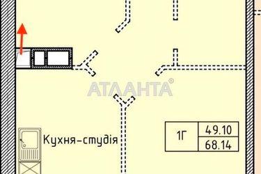 1-комнатная квартира по адресу Шевченко пр. (площадь 66,9 м²) - Atlanta.ua - фото 20