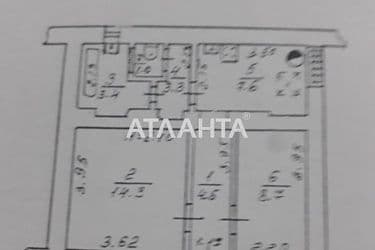 2-комнатная квартира по адресу ул. Тираспольская (площадь 42,9 м²) - Atlanta.ua - фото 32