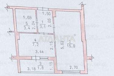 1-room apartment apartment by the address st. Proezdnaya (area 32,5 m²) - Atlanta.ua - photo 22