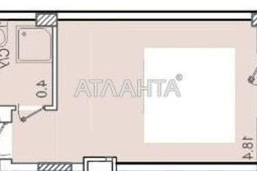 1-комнатная квартира по адресу ул. Бочарова ген. (площадь 24 м²) - Atlanta.ua - фото 20