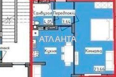 1-room apartment apartment by the address st. Roksolyani (area 49,6 m²) - Atlanta.ua - photo 8